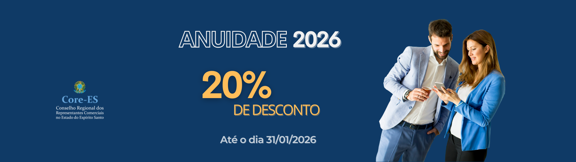 Core-ES | Conselho Regional dos Representantes Comercias no Estado do Espirito Santo
